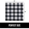 image:imageGORILLA GRIP LeakGuard Under Sink Mat for Kitchen Cabinet 24x30 CharcoalBuffalo Checkered Black White