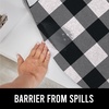 image:imageGORILLA GRIP LeakGuard Under Sink Mat for Kitchen Cabinet 24x30 CharcoalBuffalo Checkered Black White