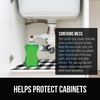 image:imageGORILLA GRIP LeakGuard Under Sink Mat for Kitchen Cabinet 24x30 CharcoalBuffalo Checkered Black White