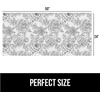 image:imageGORILLA GRIP LeakGuard Under Sink Mat for Kitchen Cabinet 24x30 CharcoalFloral Gray