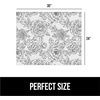 image:imageGORILLA GRIP LeakGuard Under Sink Mat for Kitchen Cabinet 24x30 CharcoalFloral Gray