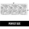 image:imageGORILLA GRIP LeakGuard Under Sink Mat for Kitchen Cabinet 24x30 CharcoalFloral Gray