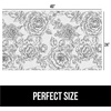 image:imageGORILLA GRIP LeakGuard Under Sink Mat for Kitchen Cabinet 24x30 CharcoalFloral Gray