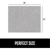 image:imageGORILLA GRIP LeakGuard Under Sink Mat for Kitchen Cabinet 24x30 CharcoalLight Gray