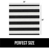 image:imageGORILLA GRIP LeakGuard Under Sink Mat for Kitchen Cabinet 24x30 CharcoalStripe BlackWhite