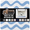 image:imageGORILLA GRIP LeakGuard Under Sink Mat for Kitchen Cabinet 24x30 CharcoalWaves Sky BlueWhite