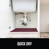 image:imageGORILLA GRIP LeakGuard Under Sink Mat for Kitchen Cabinet 24x30 CharcoalWine
