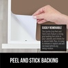 image:imageGORILLA GRIP Peel and Stick Paper Cabinet Liner 118x20 WhiteBeige