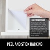 image:imageGORILLA GRIP Peel and Stick Paper Cabinet Liner 118x20 WhiteClear Matte