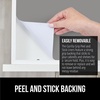 image:imageGORILLA GRIP Peel and Stick Paper Cabinet Liner 118x20 WhiteGray