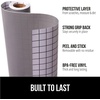 image:imageGORILLA GRIP Peel and Stick Paper Cabinet Liner 118x20 WhiteGray