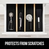 image:imageGORILLA GRIP Peel and Stick Paper Cabinet Liner 118x20 WhiteJet Black