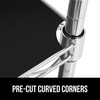 image:imageGORILLA GRIP ShelfGuard Wire Shelf Liner Set of 4 14x36 ClearBlack