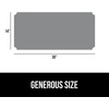 image:imageGORILLA GRIP ShelfGuard Wire Shelf Liner Set of 4 14x36 ClearCharcoal