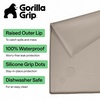 image:imageGORILLA GRIP Waterproof Silicone Under Sink Mat Stay in Place 34x22 GrayBeige