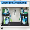 image:imageGORILLA GRIP Waterproof Silicone Under Sink Mat Stay in Place 34x22 GrayBlack