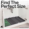 image:imageGORILLA GRIP Waterproof Silicone Under Sink Mat Stay in Place 34x22 GrayBlack