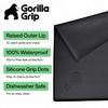 image:imageGORILLA GRIP Waterproof Silicone Under Sink Mat Stay in Place 34x22 GrayBlack