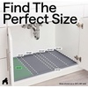 image:imageGORILLA GRIP Waterproof Silicone Under Sink Mat Stay in Place 34x22 GrayGray