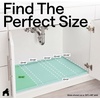 image:imageGORILLA GRIP Waterproof Silicone Under Sink Mat Stay in Place 34x22 GrayMint