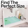 image:imageGORILLA GRIP Waterproof Silicone Under Sink Mat Stay in Place 34x22 GrayMint