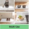 image:imageGORILLA GRIP Waterproof Silicone Under Sink Mat Stay in Place 34x22 GrayWhite
