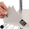 image:imageGORILLA GRIP ShelfGuard Wire Shelf Liner Set of 4 14x36 ClearCharcoal