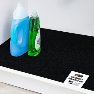 image:imageGORILLA GRIP LeakGuard Under Sink Mat for Kitchen Cabinet 24x30 CharcoalBlack
