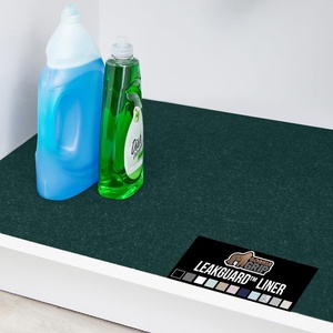 image:imageGORILLA GRIP LeakGuard Under Sink Mat for Kitchen Cabinet 24x30 CharcoalHunter Green
