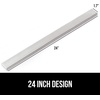 image:imageGORILLA GRIP 304 Stainless Steel Magnetic Knife Holder Strip 10 InchSilver