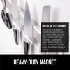image:imageGORILLA GRIP 304 Stainless Steel Magnetic Knife Holder Strip 10 InchSilver