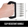 image:imageGORILLA GRIP BPAFree Stainless Steel Chicken Shredder Tool BlackBlack