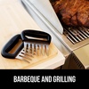 image:imageGORILLA GRIP BPAFree Stainless Steel Chicken Shredder Tool BlackBlack