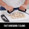 image:imageGORILLA GRIP BPAFree Stainless Steel Chicken Shredder Tool BlackBlack