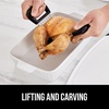 image:imageGORILLA GRIP BPAFree Stainless Steel Chicken Shredder Tool BlackBlack