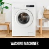 image:imageGORILLA GRIP Clean Dirty Dishwasher Magnet Sign Large Font SilverBlack