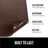 image:imageGORILLA GRIP Silicone Coffee Mat Espresso Bar Essentials 115x185 BlackBrown