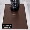 image:imageGORILLA GRIP Silicone Coffee Mat Espresso Bar Essentials 115x185 BlackBrown