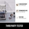 image:imageGORILLA GRIP Silicone Coffee Mat Espresso Bar Essentials 115x185 BlackGray