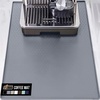 image:imageGORILLA GRIP Silicone Coffee Mat Espresso Bar Essentials 115x185 BlackGray