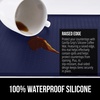 image:imageGORILLA GRIP Silicone Coffee Mat Espresso Bar Essentials 115x185 BlackNavy