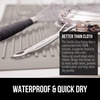 image:imageGORILLA GRIP Ultra Absorbent Microfiber Dish Drying Mat 16x18 BlackAlmond