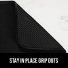 image:imageGORILLA GRIP Ultra Absorbent Microfiber Dish Drying Mat 16x18 BlackBlack