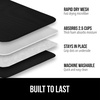image:imageGORILLA GRIP Ultra Absorbent Microfiber Dish Drying Mat 16x18 BlackBlack