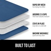 image:imageGORILLA GRIP Ultra Absorbent Microfiber Dish Drying Mat 16x18 BlackBlue