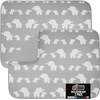 image:imageGORILLA GRIP Ultra Absorbent Microfiber Dish Drying Mat 16x18 BlackElephants