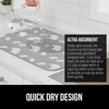 image:imageGORILLA GRIP Ultra Absorbent Microfiber Dish Drying Mat 16x18 BlackElephants
