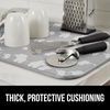 image:imageGORILLA GRIP Ultra Absorbent Microfiber Dish Drying Mat 16x18 BlackElephants