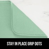 image:imageGORILLA GRIP Ultra Absorbent Microfiber Dish Drying Mat 16x18 BlackMint