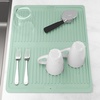 image:imageGORILLA GRIP Ultra Absorbent Microfiber Dish Drying Mat 16x18 BlackMint